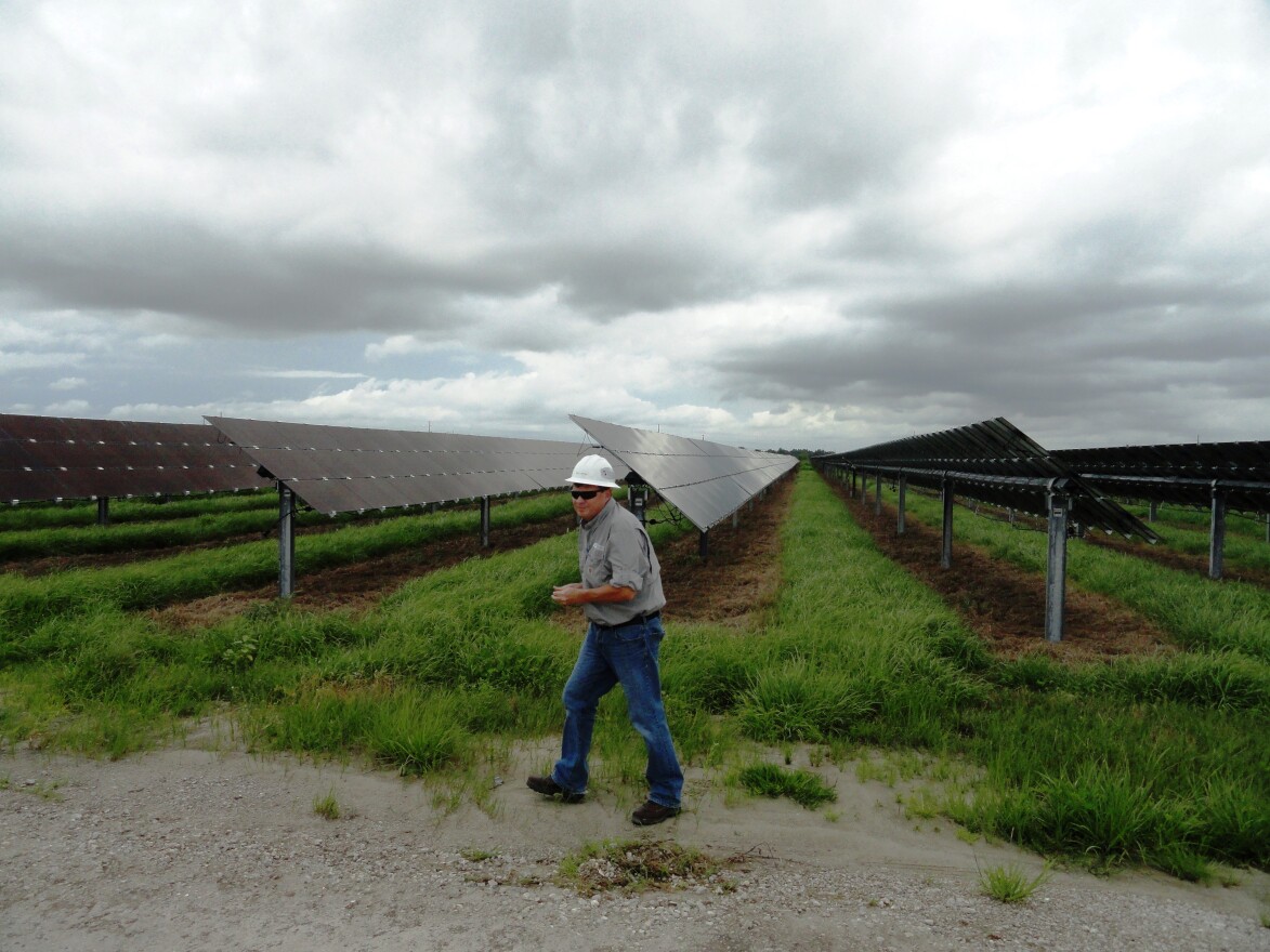 Lake Hancock solar site